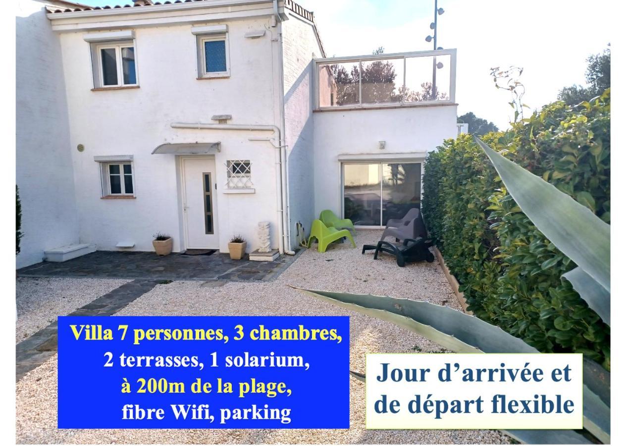 Cote Indigo - Villa 7 Personnes, 3 Chambres, 3 Terrasses - A 150 De La Mer Saint-Pierre-la-Mer  Zewnętrze zdjęcie